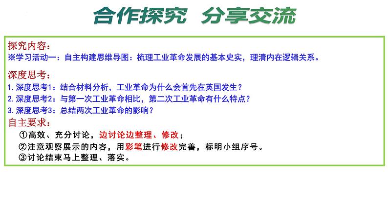 整体建构：工业革命与马克思主义的诞生 课件-2025届高三统编版（2019）必修中外历史纲要下一轮复习第5页