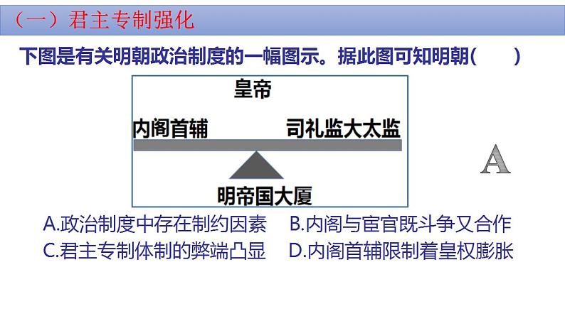 整体建构：明清时期——建构思维导图，总结阶段特征 课件--2025届高三历史一轮复习第3页