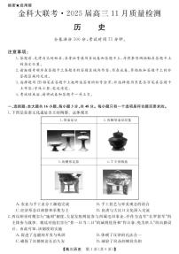 河南省金科大联考2024-2025学年高三上学期11月质量检测历史试题