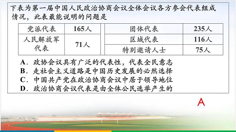 第17讲中华人民共和国的成立和向社会主义的过渡2025年高考历史一轮复习课件第6页