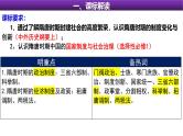 第7课 隋唐制度的变化与创新一轮复习 课件2025届高三统编版（2019）历史必修 中外历史纲要（上）