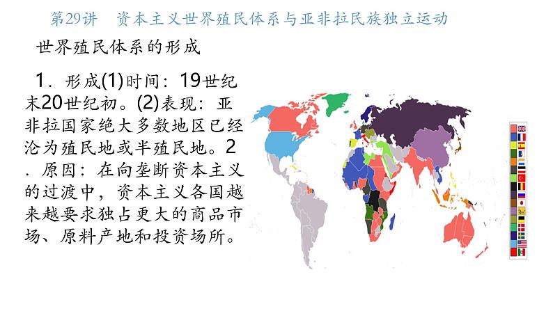 第29讲 资本主义世界殖民体系与亚非拉民族独立运动  课件--2025届高三历史统编版（2019）必修中外历史纲要下一轮复习第6页