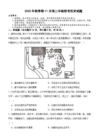 广西壮族自治区玉林市玉林市第一中学、容县高级中学联考2024-2025学年高二上学期11月期中历史试题