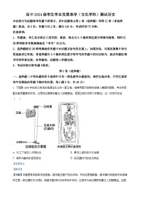 2025绵阳高一上学期11月期中考试历史含解析