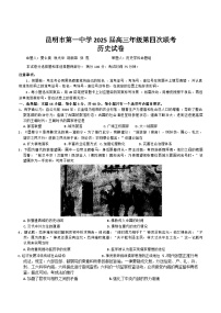 云南省昆明市第一中学2024-2025学年高三上学期11月第四次联考历史试题（Word版附解析）