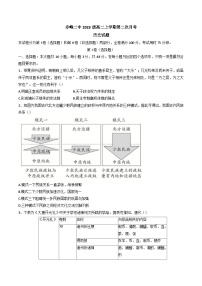 2024-2025学年度内蒙古赤峰二中高二上学期第二次月考历史试题