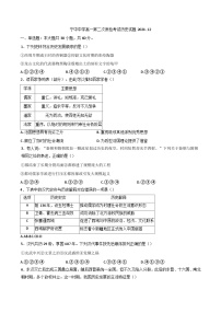 2024-2025学年度广东省兴宁市宁中中学高一上学期第二次质检考试历史试题(含解析)