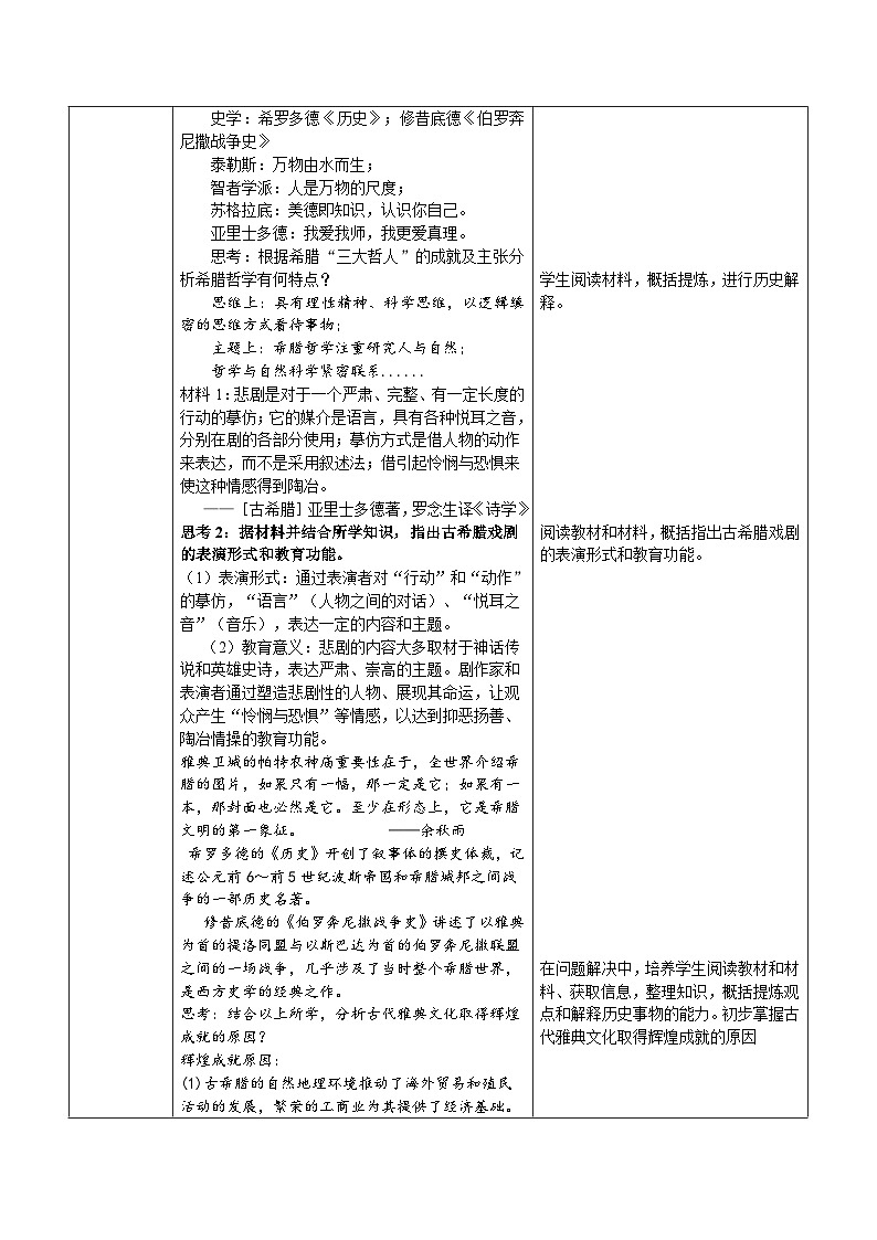 人教统编版2024高中历史选择性必修三  文化交流与传播 第4课  欧洲文化的形成教案第2页