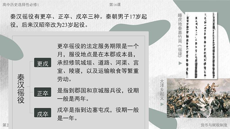 高中历史人教统编版选择性必修1国家制度与社会治理第16课中国赋税制度的演变精品课件第8页