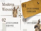 高中历史人教统编版选择性必修1国家制度与社会治理第9课近代西方的法律与教化精品课件
