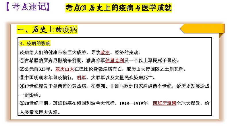 选必二第六单元复习课件 医疗与公共卫生第5页