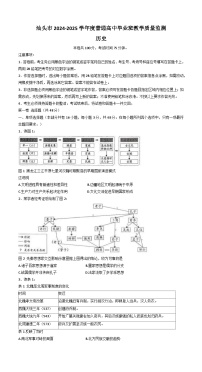 广东省汕头市2024-2025学年高三上学期12月期末考试历史试题