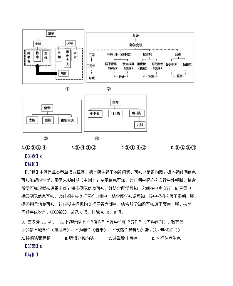 湖南省衡阳市耒阳市第一中学2024-2025学年高一上学期第二次文化素质测试（期中）历史试题(解析版)第2页