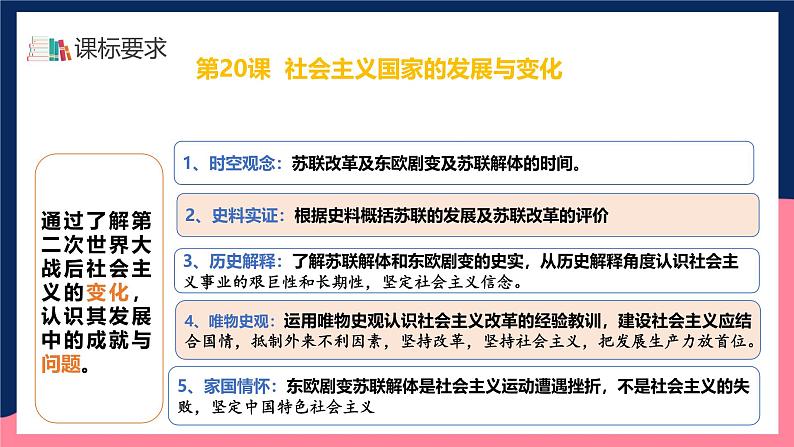 人教统编版高中历史中外历史纲要下册20《 社会主义国家的发展与变化》（教学课件）第4页