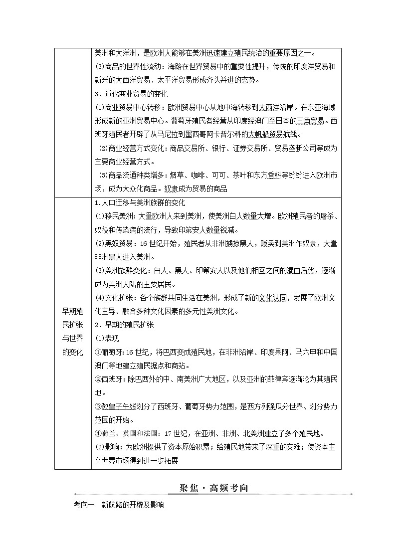 2025届高考历史二轮专题复习与测试模块三第13讲西方工业文明的曙光第2页