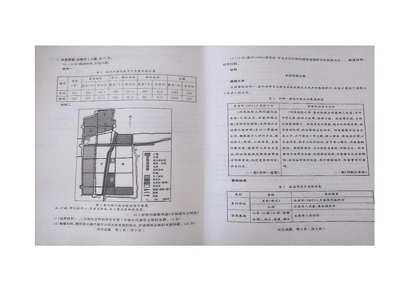 山东省济宁市2024-2025学年高三上学期期末质量检测历史试卷第3页