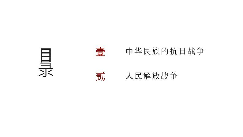 第七单元 中华民族的抗日战争和人民解放战争（课件）-2025年高考历史二轮专项复习第2页