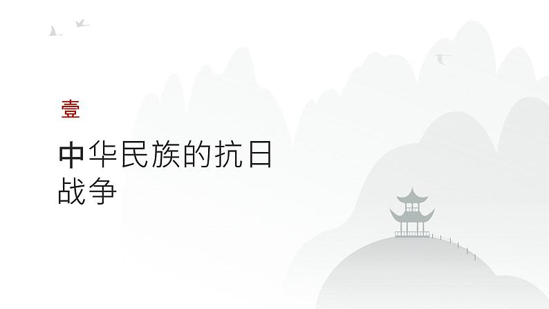 第七单元 中华民族的抗日战争和人民解放战争（课件）-2025年高考历史二轮专项复习第3页