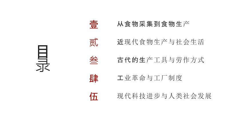 第十五单元 食物生产与社会生活、生产工具与劳作方式（课件）-2025年高考历史二轮专项复习第2页