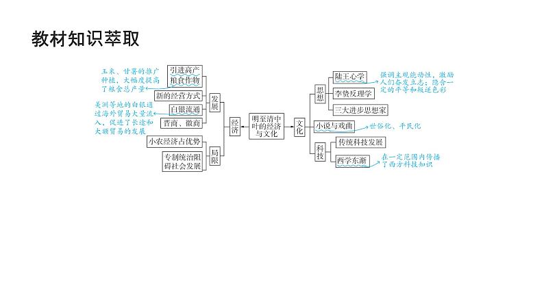 第四单元 明至清中叶的经济与文化（课件）-2025年高考历史二轮专项复习第2页