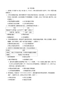 河南省禹州市第三高级中学2024-2025学年高一上学期期末考试历史试题(解析版)