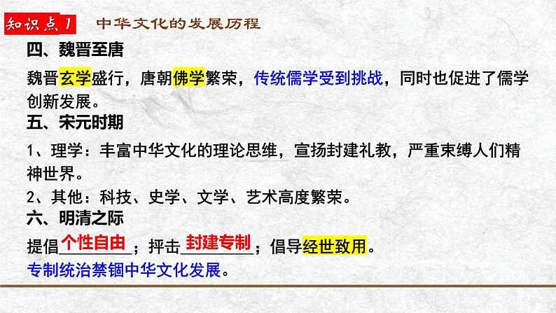 第14讲 中国古代史选择性必修专题——源远流长的中华文化-【备战2025】2025届新高考历史一轮复习备考课件（新教材新高考）第5页