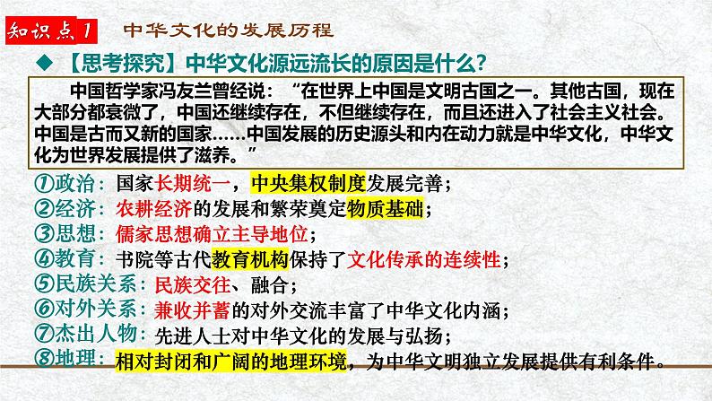 第14讲 中国古代史选择性必修专题——源远流长的中华文化-【备战2025】2025届新高考历史一轮复习备考课件（新教材新高考）第8页