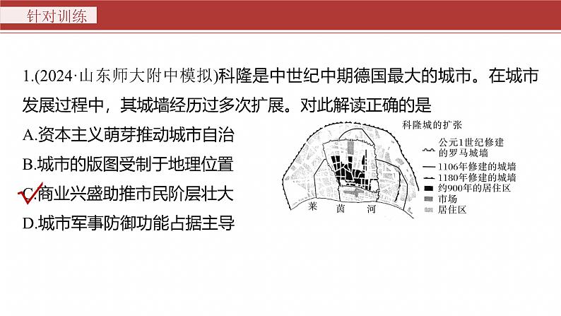 板块三　通史贯通(三)　世界史--2025年高考历史大二轮复习（课件）第7页