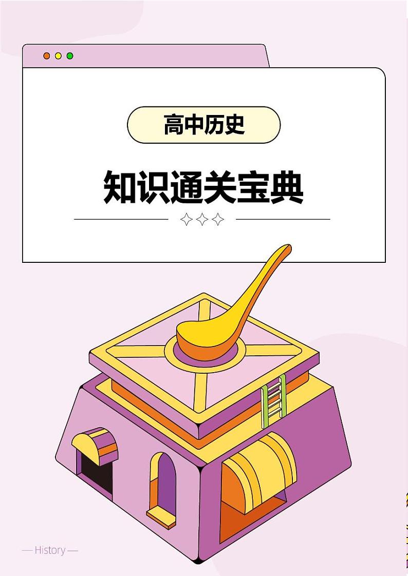 【高中历史】知识通关宝典 学案第1页