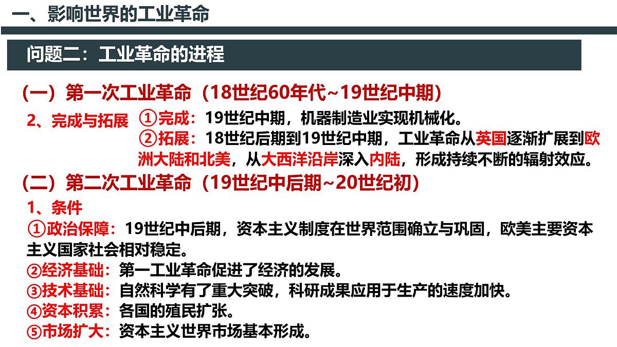 《中外历史纲要（下）》期末总复习（四）：第五单元核心知识点 课件 （23页）第5页