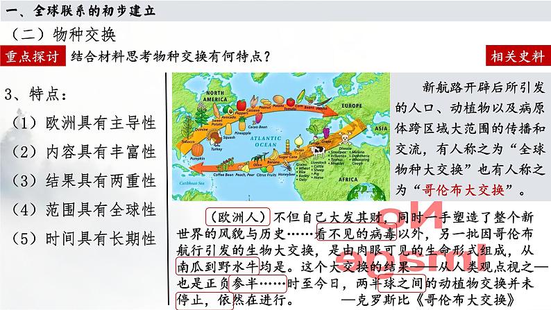 第7课 全球联系的初步建立与世界格局的演变 课件 29页第8页