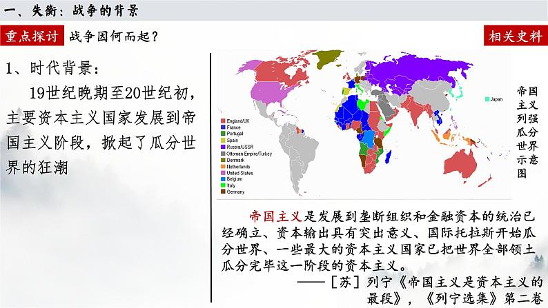 第14课 第一次世界大战与战后国际秩序 课件 （36页）第5页