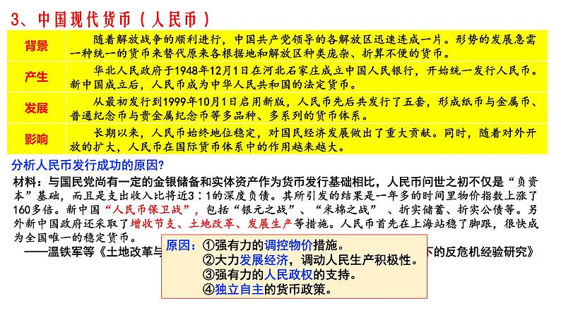 新高考历史一轮复习课件 货币与赋税制度、基层治理与社会保障第7页