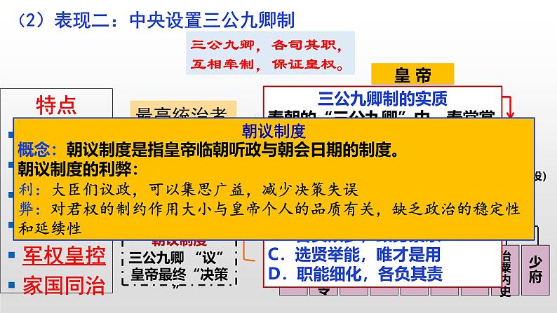 新高考历史一轮复习课件 秦汉沿革第5页