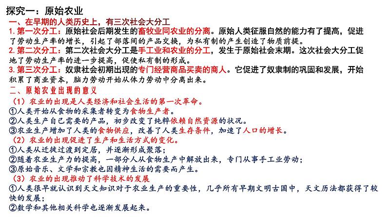 新高考历史一轮复习课件 食物生产与社会生活第2页