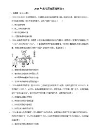 2025年高考历史解密压轴篇 压轴训练08练习（Word版附解析）