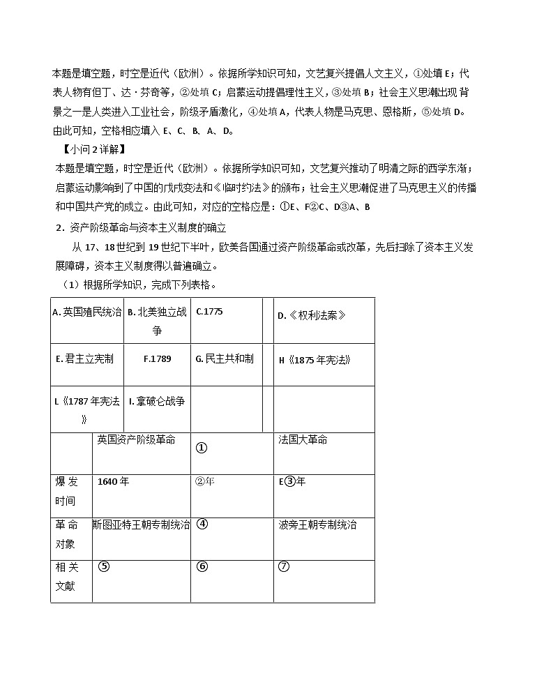 上海市建平中学2024-2025学年高二上学期期末教学质量检测历史试题（A卷）(解析版)第2页