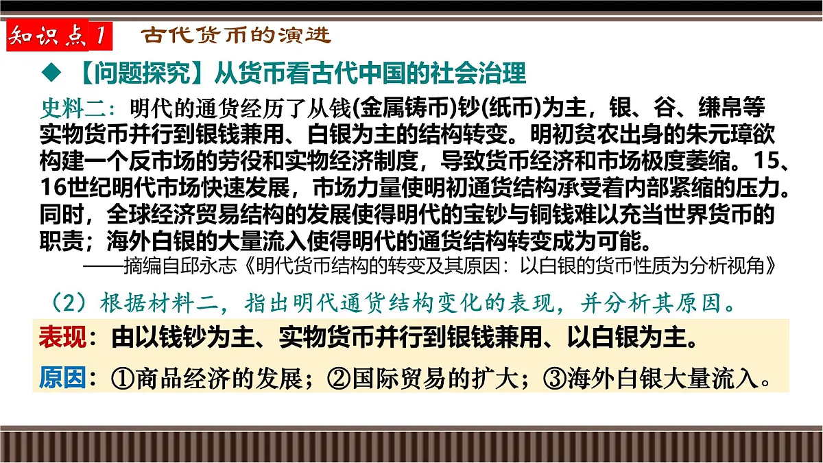 第12讲+中国古代史选择性必修专题——货币与赋税制度-【精准备考】2025年新高三历史一轮复习备课课件（新教材新高考）第5页