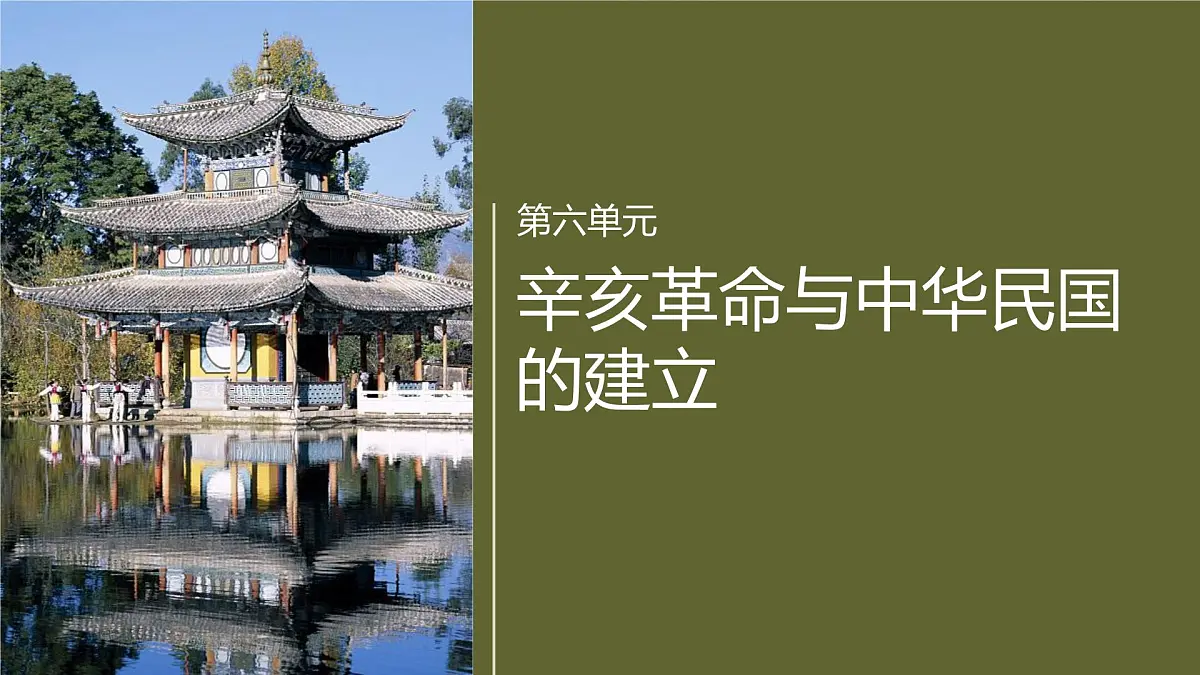 第六单元　第19课　北洋军阀统治时期的政治、经济与文化第1页