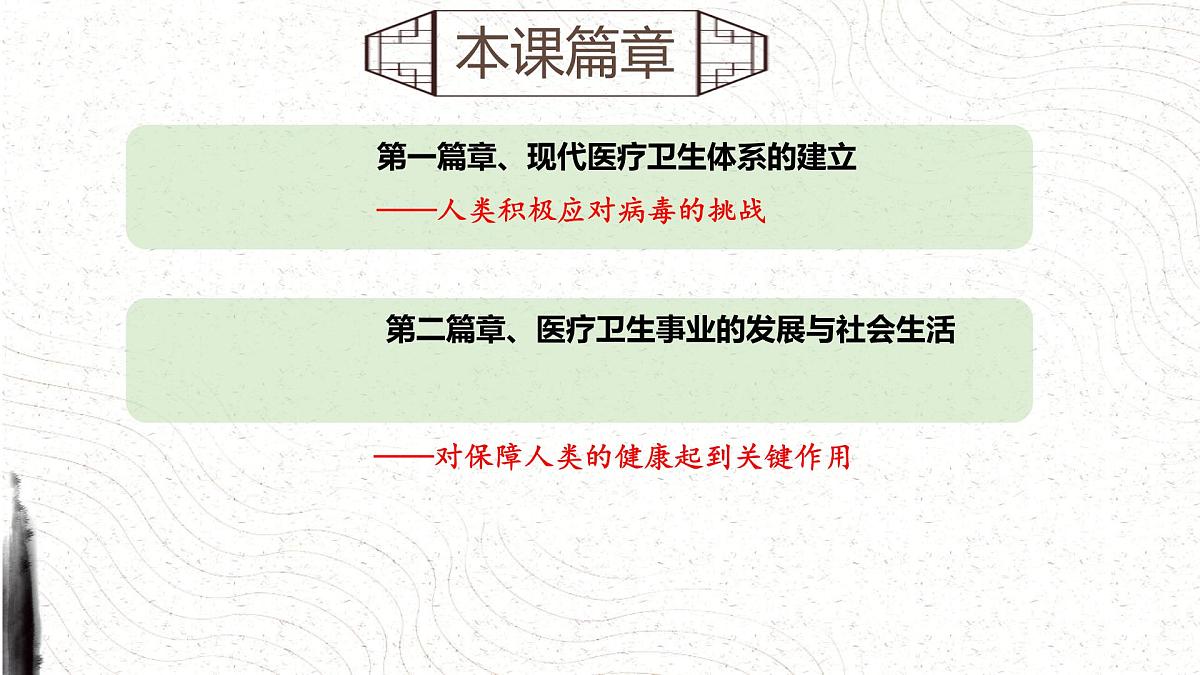 第15课 现代医疗卫生体系与社会生活课件2024-2025学年高二历史统编版选择性必修二第4页