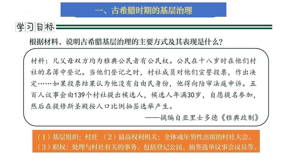 第18课 世界主要国家的基层治理与社会保障 课件 2024-2025学年高二历史统编版（2019）选择性必修1第5页
