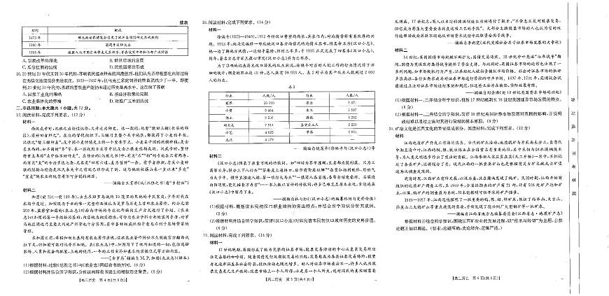 2025江西省部分学校高二下学期3月第五次联考试题历史PDF版含解析第2页