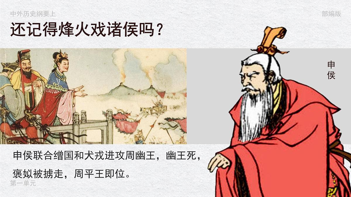 部编版2025高中历史必修中外历史纲要上02 诸侯纷争与变法运动 课件第1页