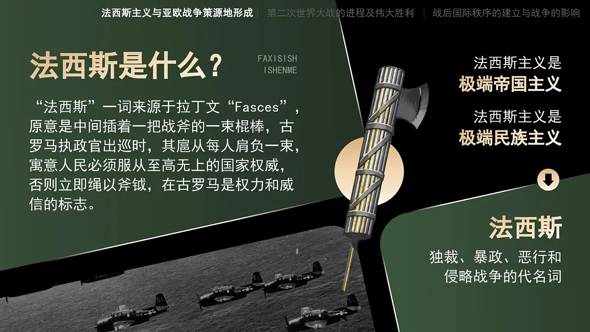 部编版2025高中历史必修中外历史纲要下第17课 第二次世界大战与战后国际秩序的形成 课件第3页