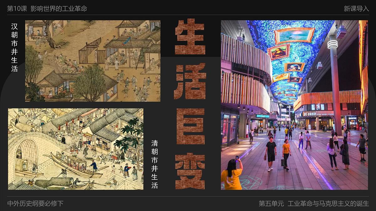 部编版2025高中历史必修中外历史纲要下第10课 影响世界的工业革命 课件第2页