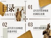 部編版2025高中歷史選擇性必修1 國(guó)家制度與社會(huì)治理第9課 近代西方的法律與教化 課件