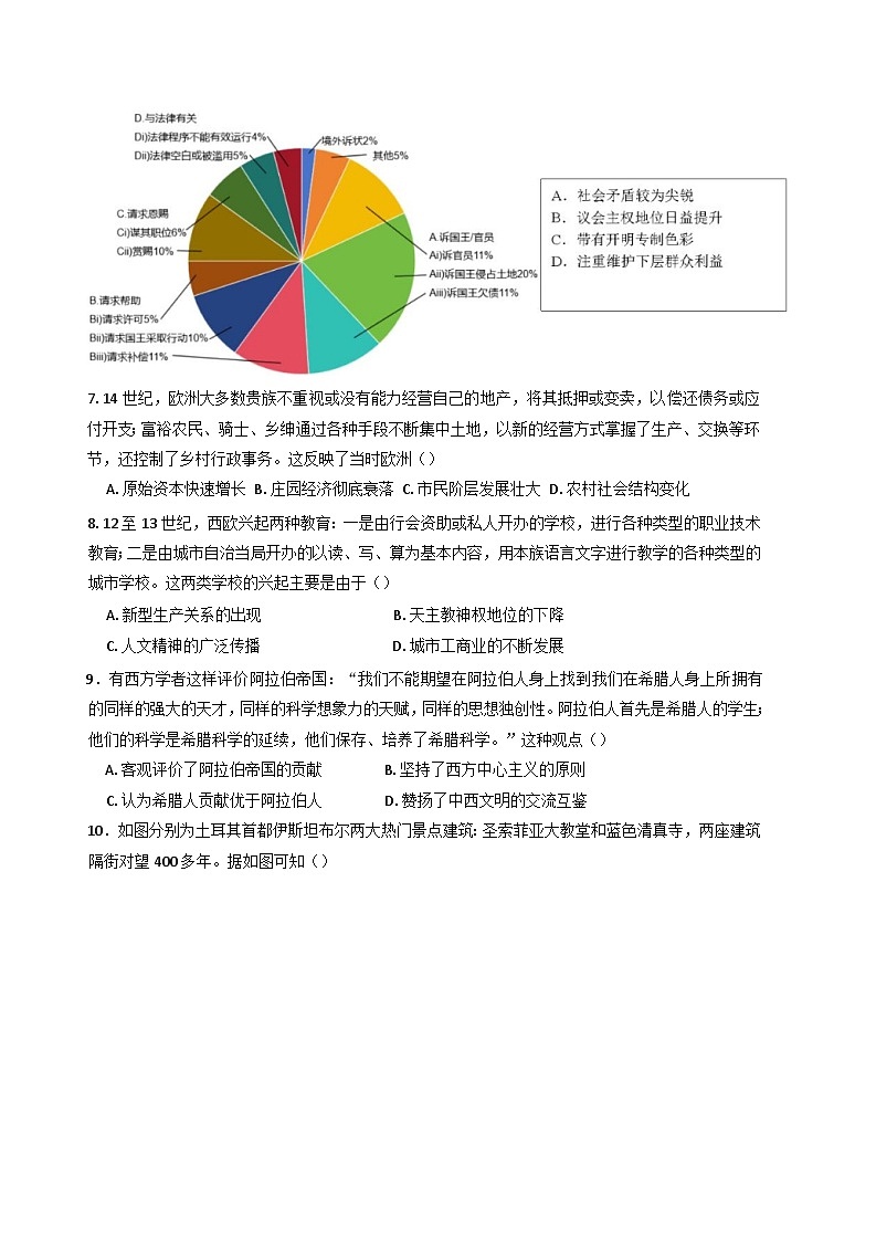 广东省云浮市罗定中学城东学校2024—2025学年度高一下学期3月检测历史试题（含答案）第2页