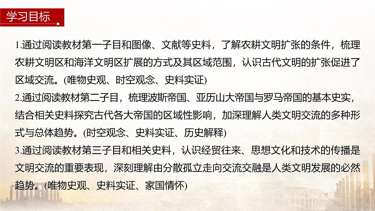 第2课  古代世界的帝国与文明的交流-2024-2025学年度高中历史教学课件（部编版中外历史纲要下册）第3页