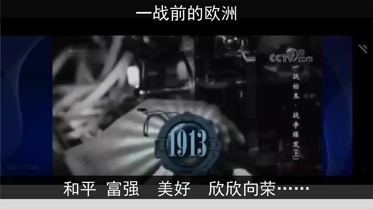 第14课  第一次世界大战与战后国际秩序-2024-2025学年度高中历史教学课件（部编版中外历史纲要下册）第1页
