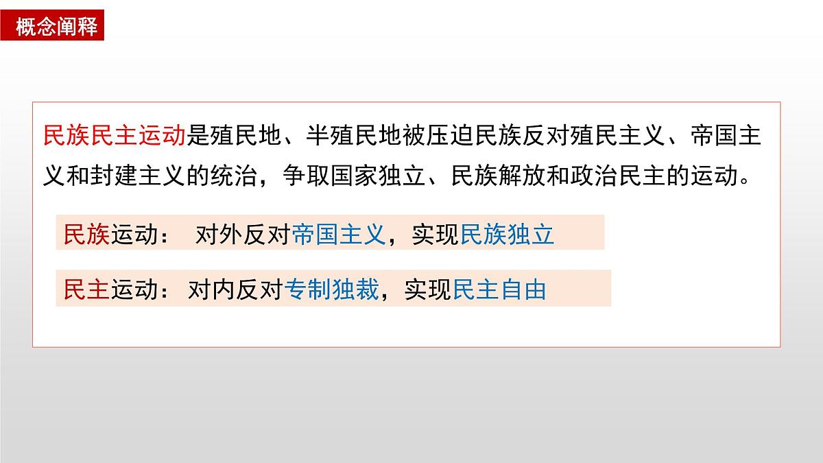 第16课  亚非拉民族民主运动的高涨-2024-2025学年度高中历史教学课件（部编版中外历史纲要下册）第5页